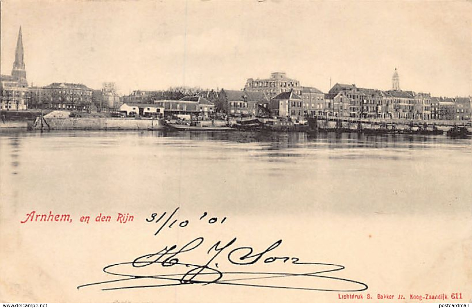 Nederland - ARNHEM - En den Rijn