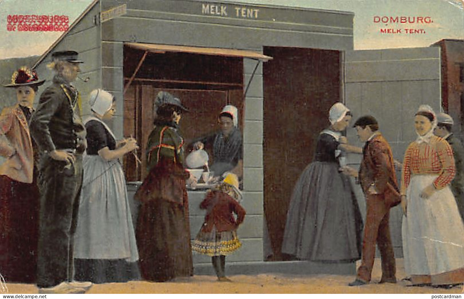 Nederland - DOMBURG - Melk Tent
