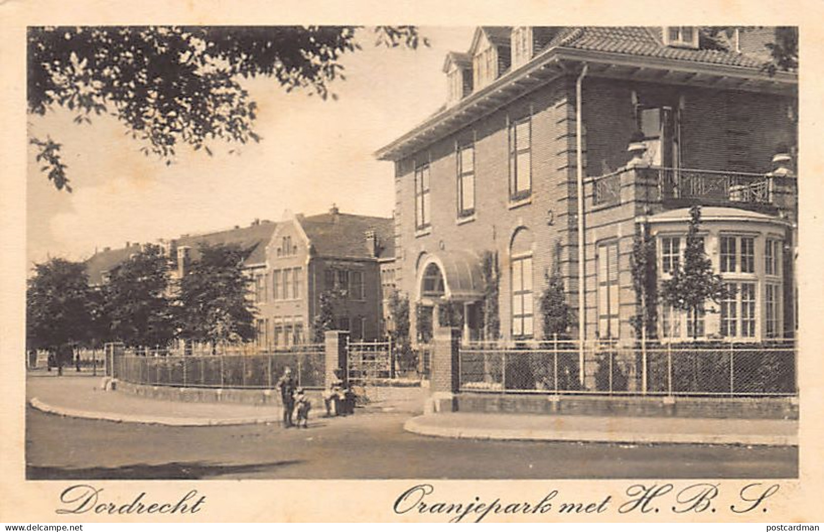 Nederland - DORDRECHT - Oranjepark met H.B.L.