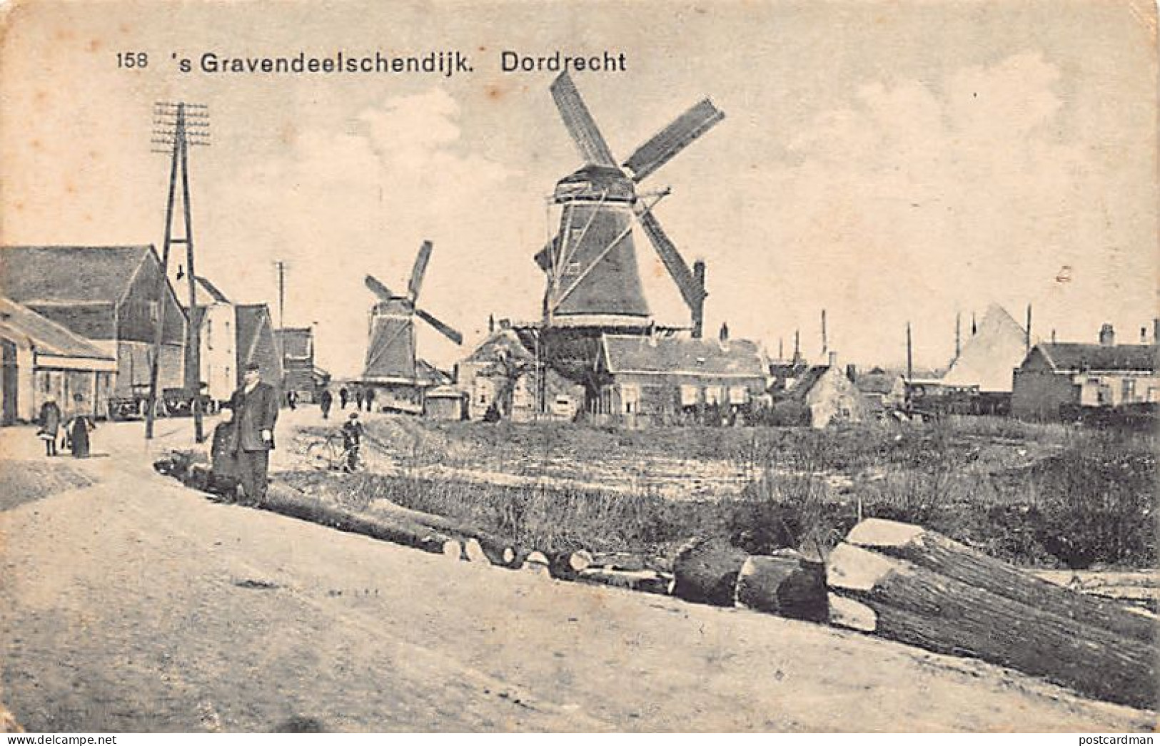Nederland - DORDRECHT (ZH) Molen - 's Gravendeelschendijk