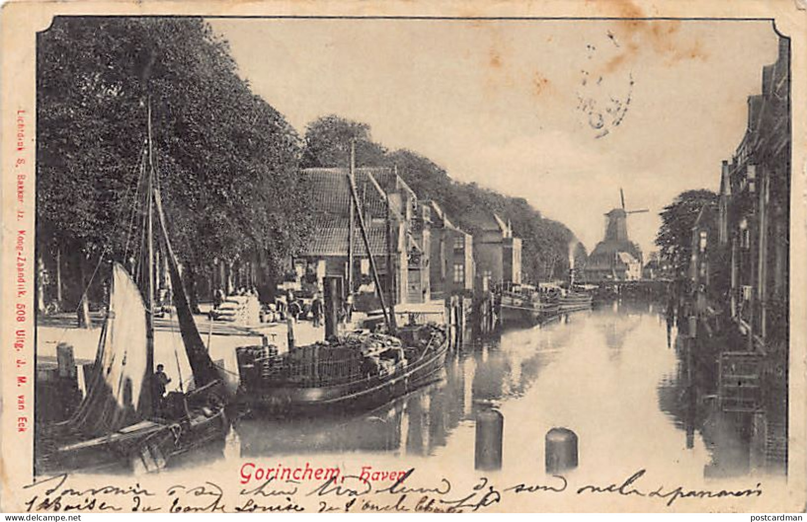 Nederland - GORINCHEM - Haven