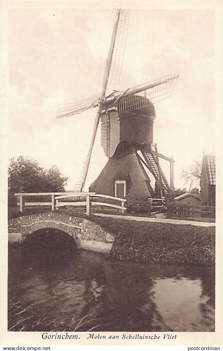 Nederland - GORINCHEM - Molen aan Schelluinsche Vliet