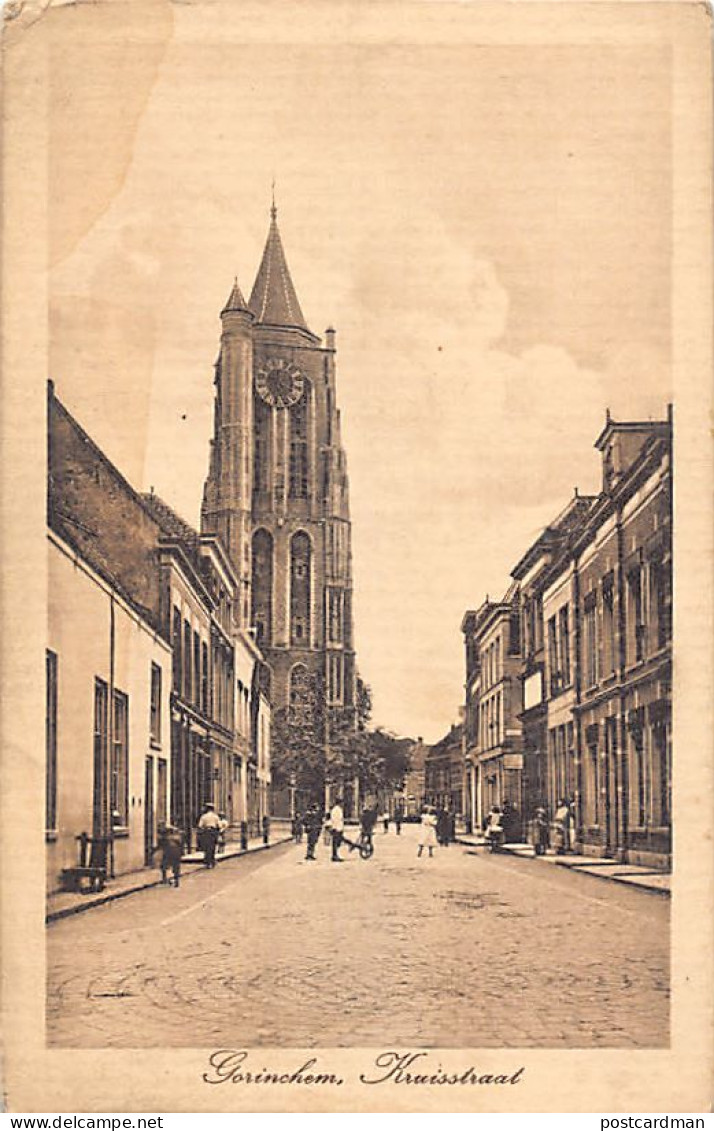 Nederland - GORINCHEM (ZH) Kruisstraat - Uitg. M.A.F.