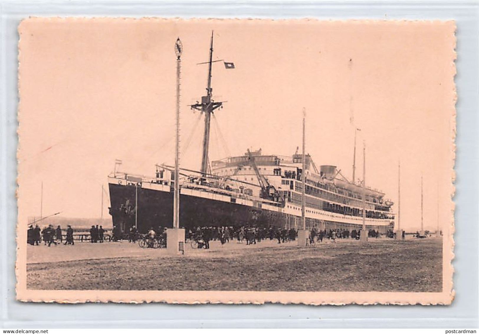 Nederland - IJMUIDEN (NH) Paquebot M.S. Johan van Oldenbarnevelt - Uitg. J.P. Exel Jr.