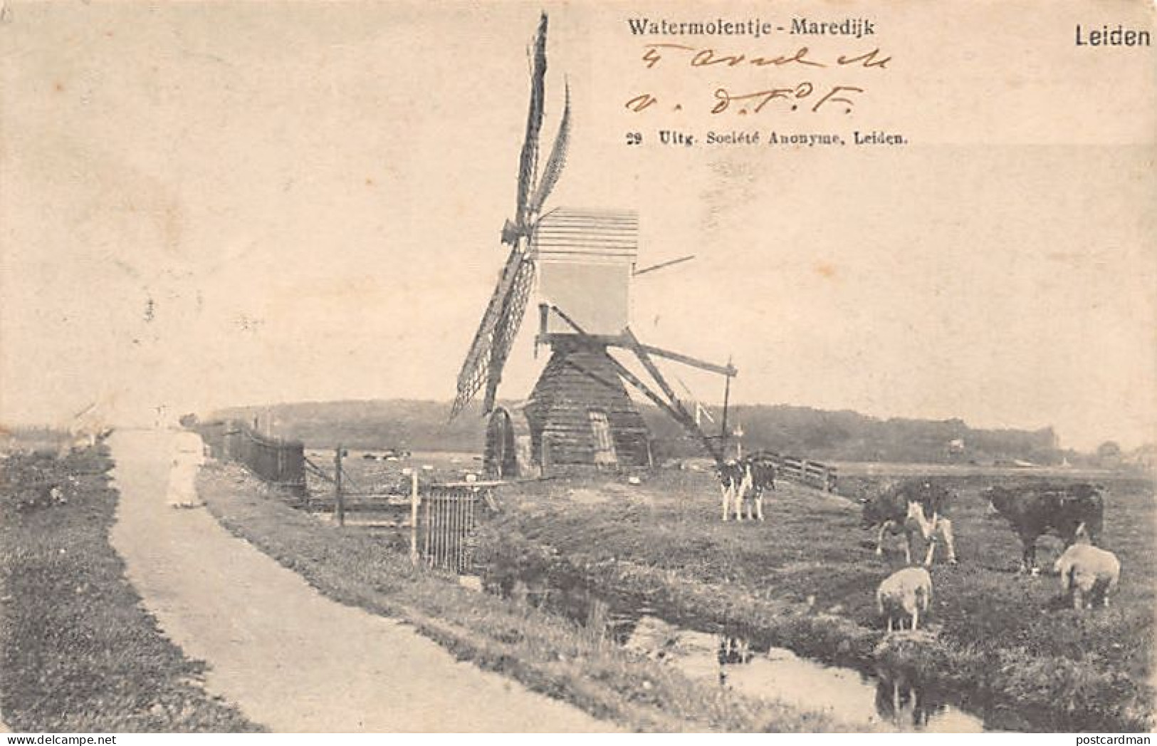 Nederland - LEIDEN (ZH) Watermolentje - Maredijk