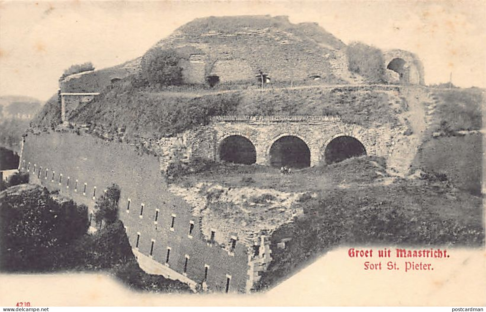 Nederland - MAASTRICHT - Fort St. Pieter