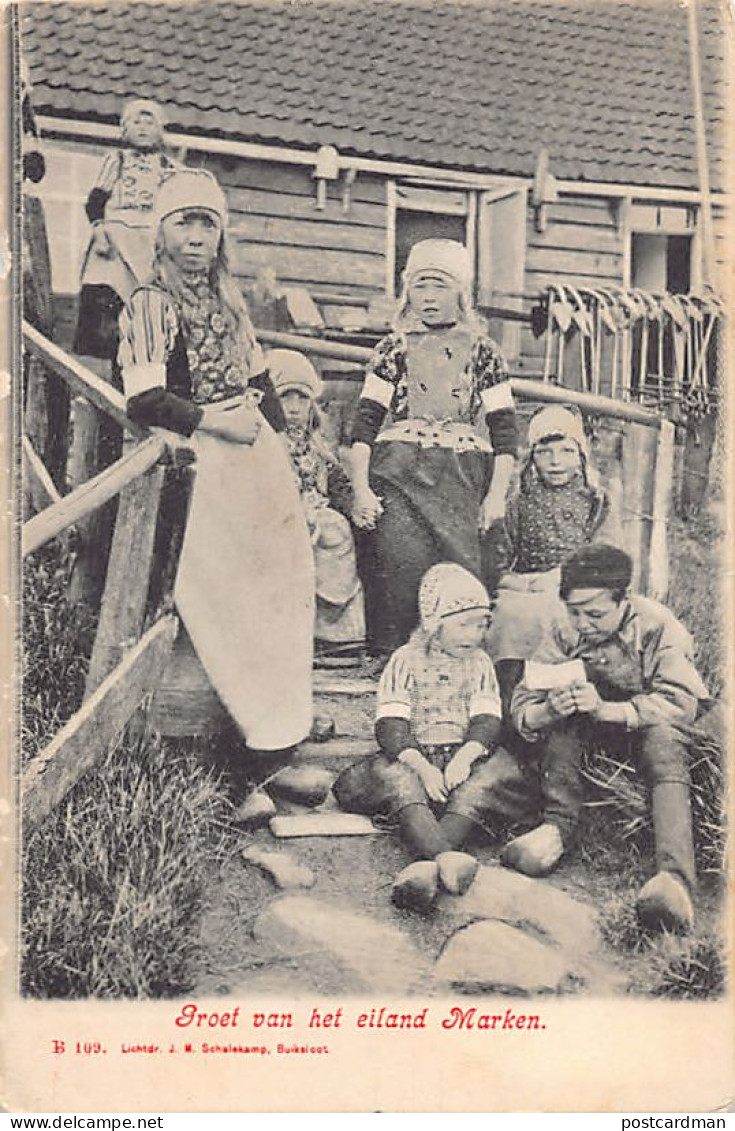Nederland - MARKEN - Groep van het eiland