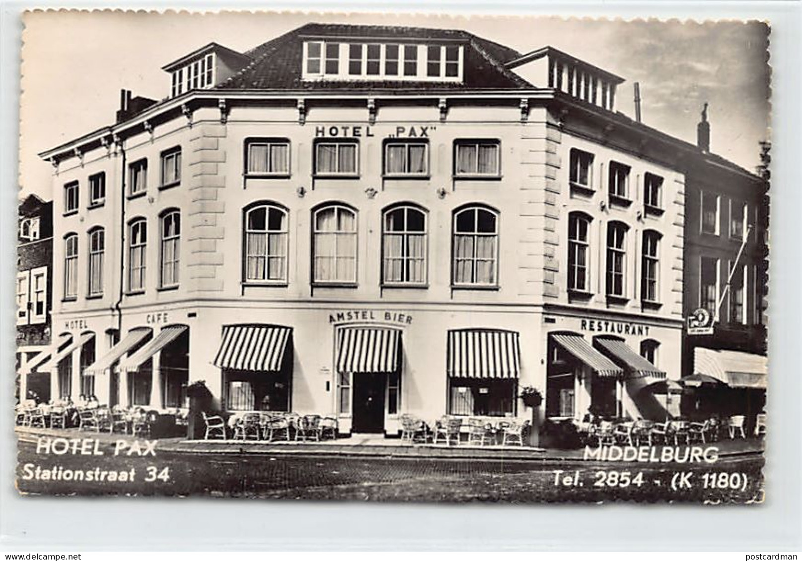 Nederland - MIDDELBURG - Hotel Pax, Stationstraat 34