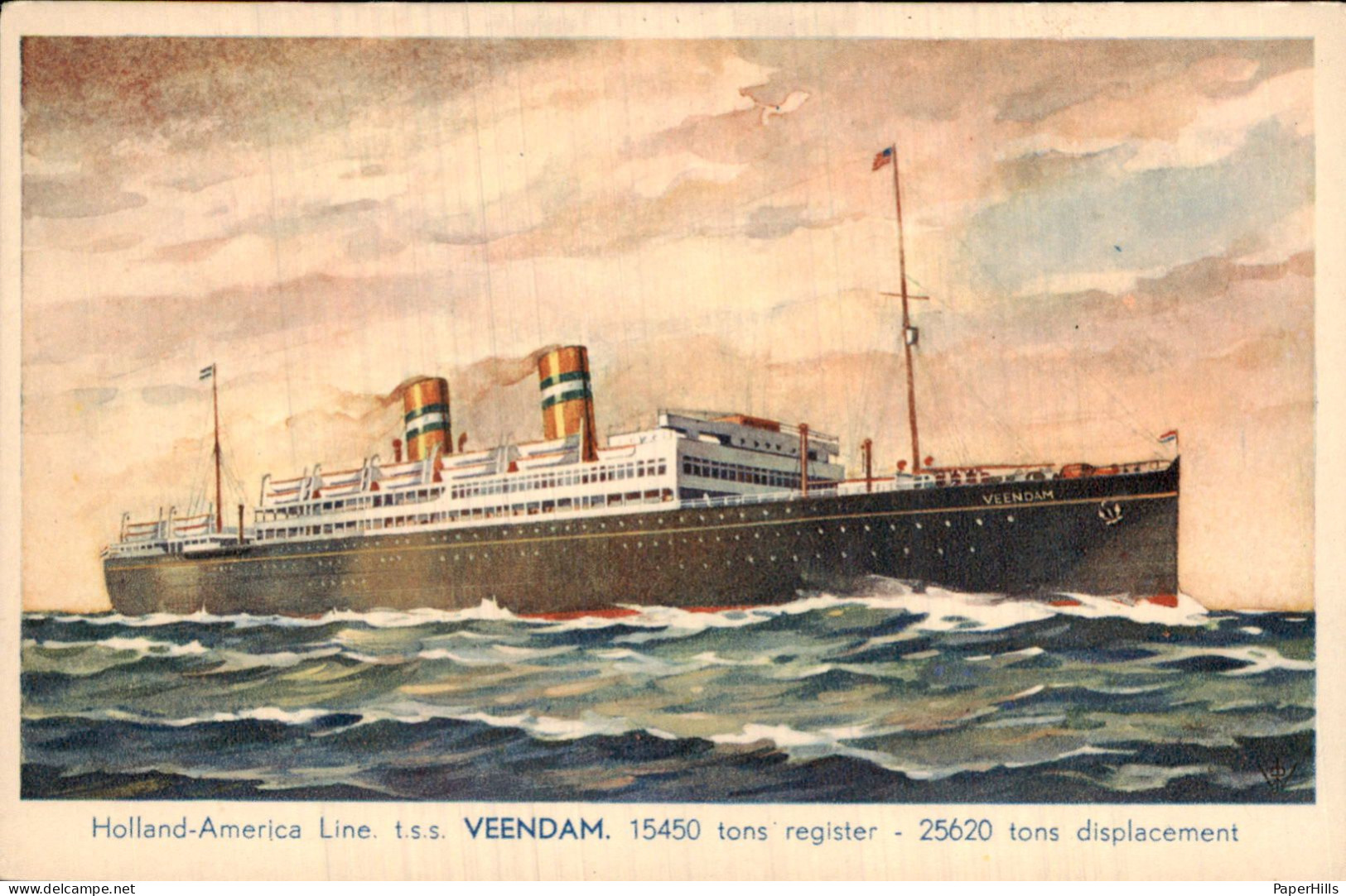 Nederland Netherlands - Veendam - t.s.s. Veendam