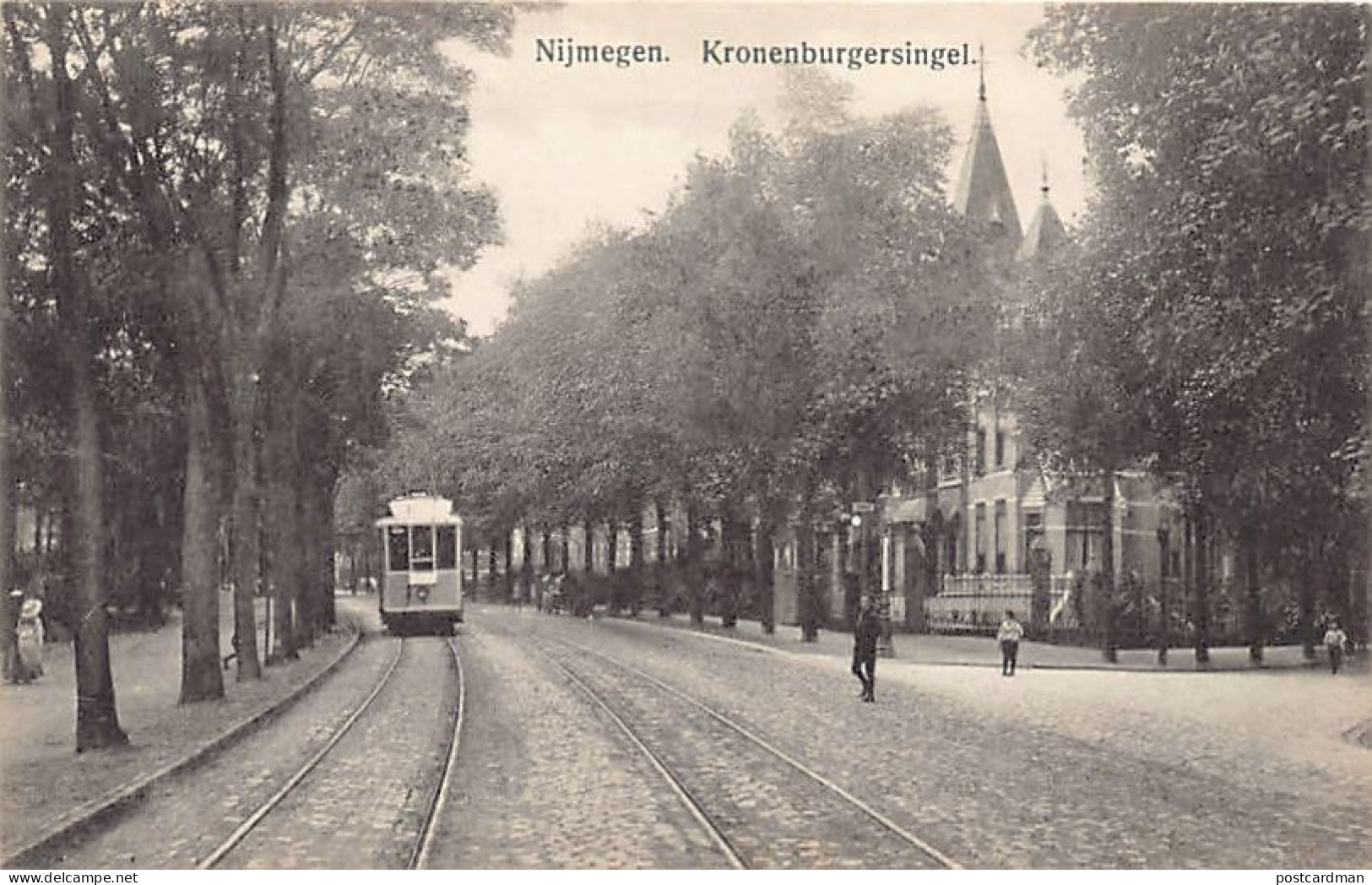 Nederland - NIJMEGEN - Kronenburgersingel - Tram