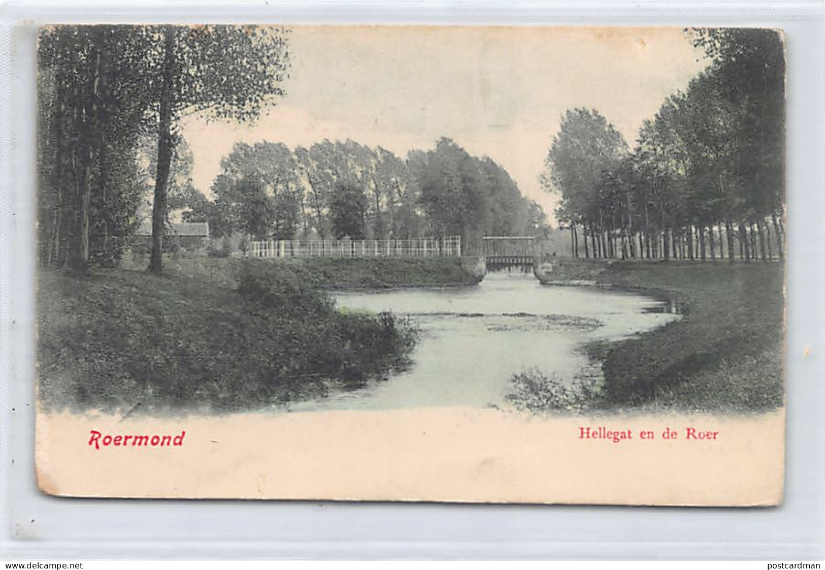 Nederland - ROERMOND (LI) Hellegat en de Roer - Uitg. onbekend