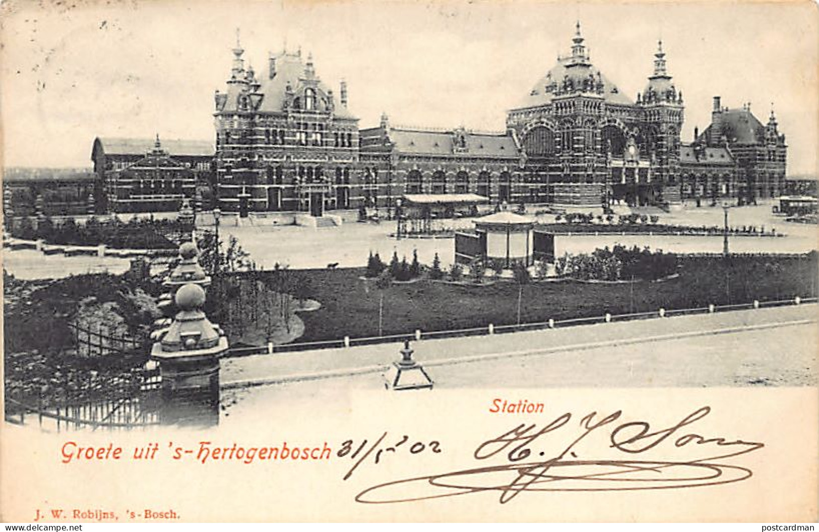 Nederland - 's-Hertogenbosch - Station