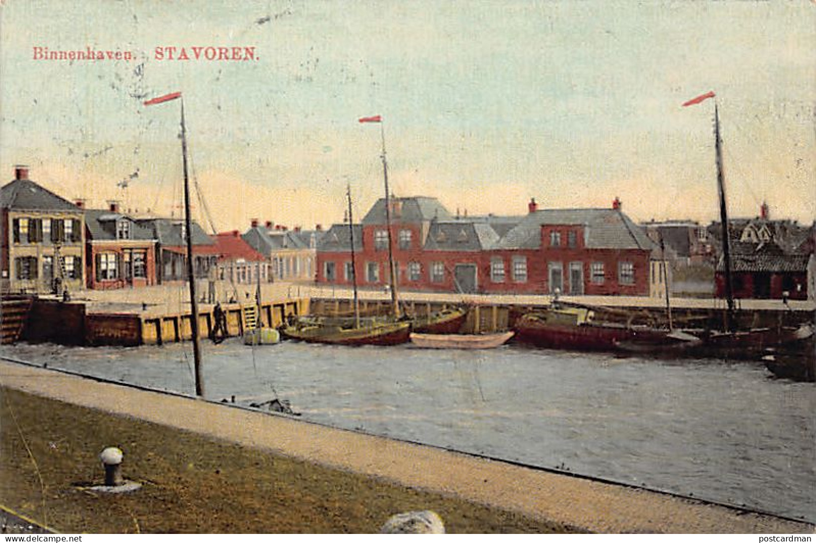 Nederland - STAVOREN - Binnenhaven