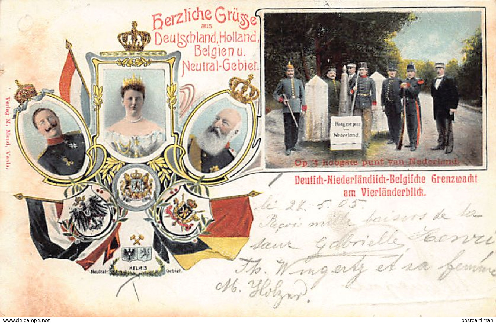 Nederland - VAALS - Hoogete punt van Nederland - Uitg. M. Mond