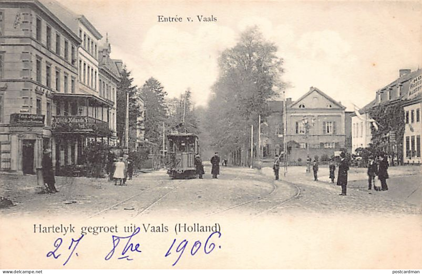 Nederland - VAALS (LI) Entrée - Tram