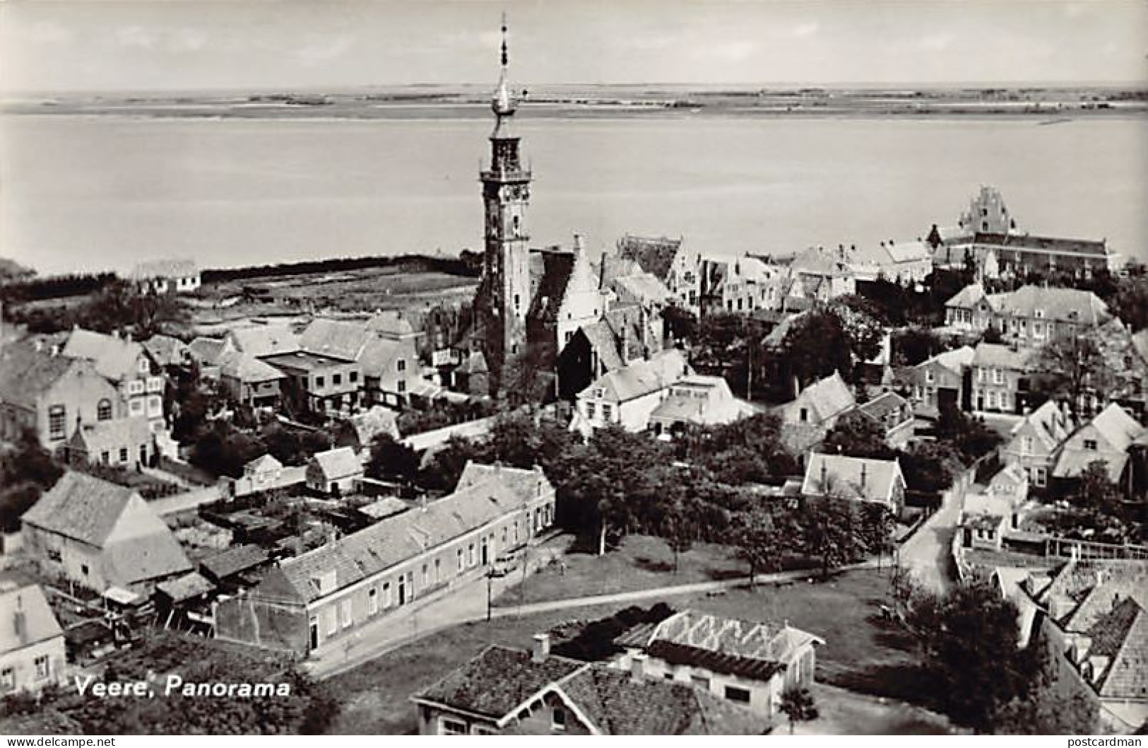 Nederland - VEERE (ZE) Panorama - Uitg. Van Leer