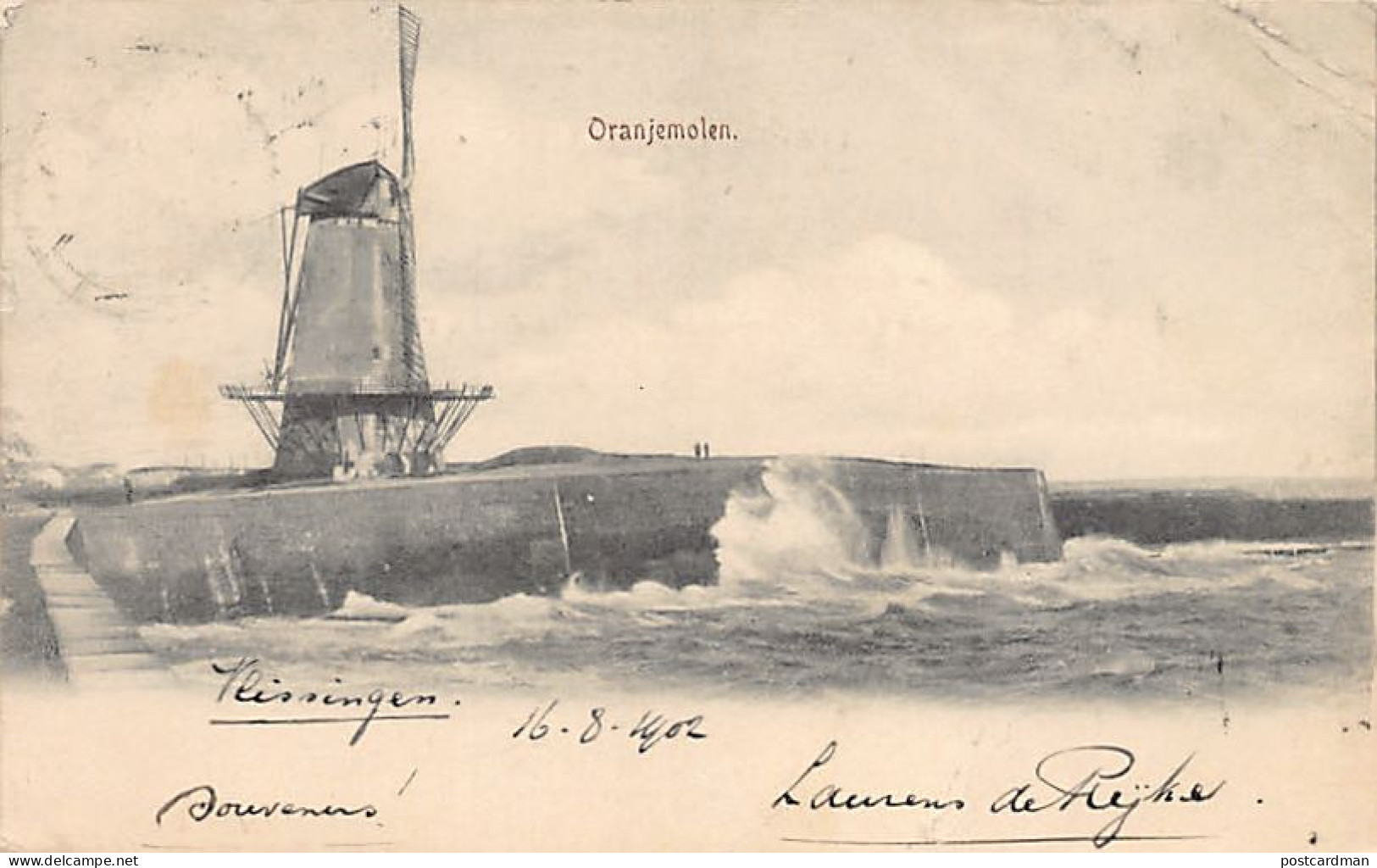 Nederland - VLISSINGEN - Molen - Oranjemolen - Uitg. onbekend