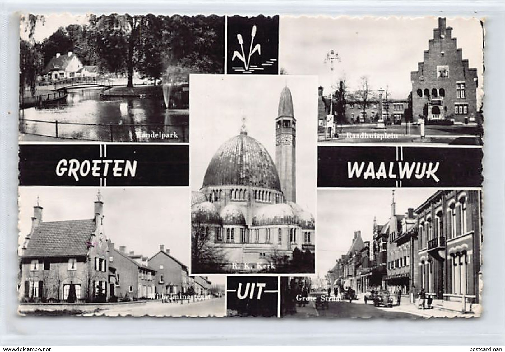 Nederland - WAALWIJK (NB) Groeten uit - Uitg. A. Franken