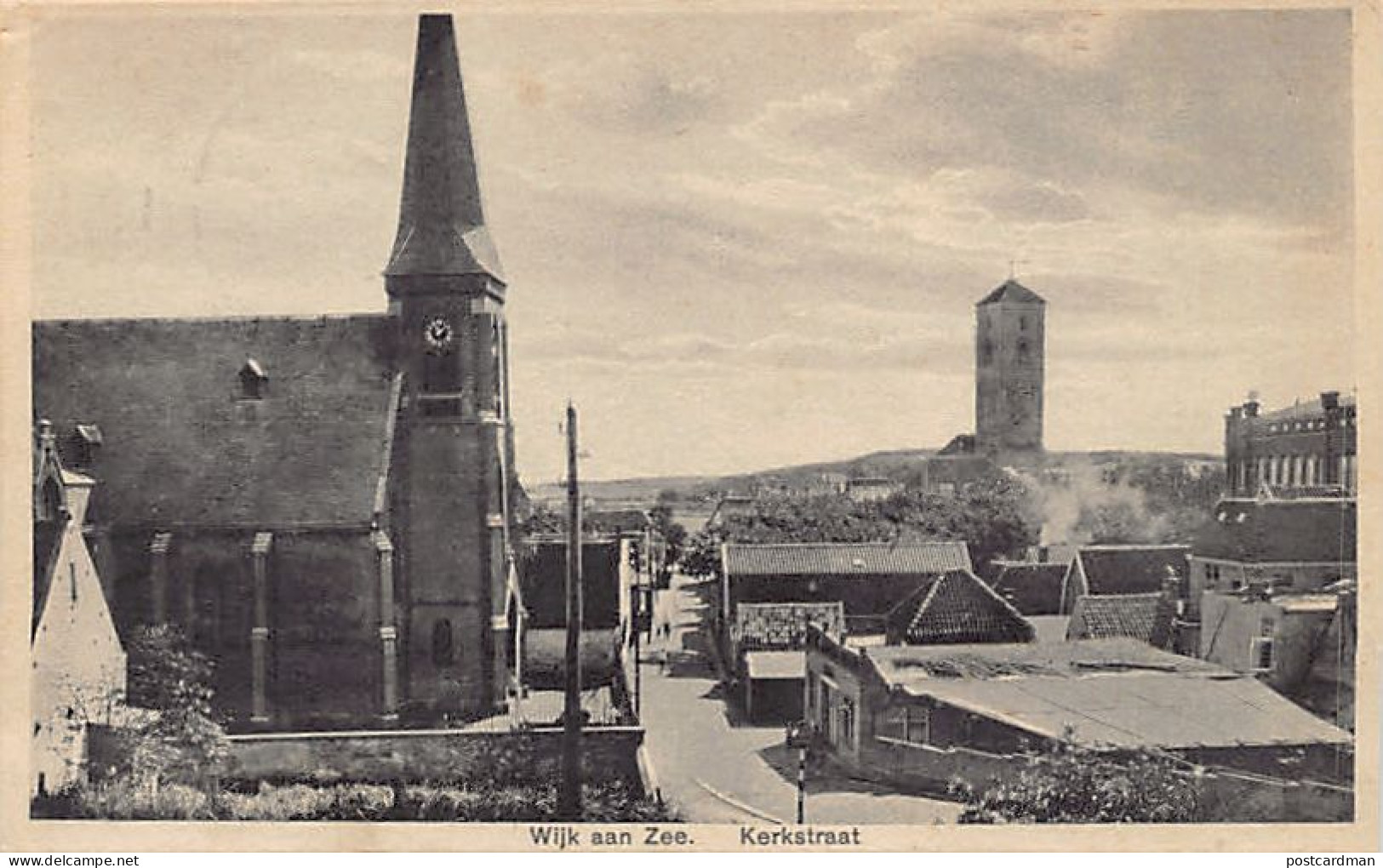 Nederland - WIJK AAN ZEE - Kerkstraat
