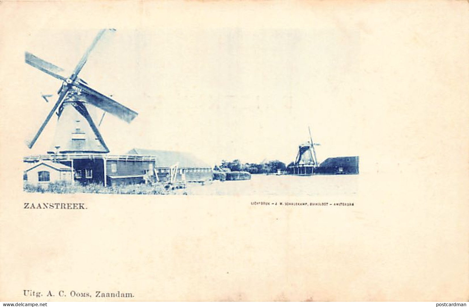 Nederland - ZAANSTREEK - Molen