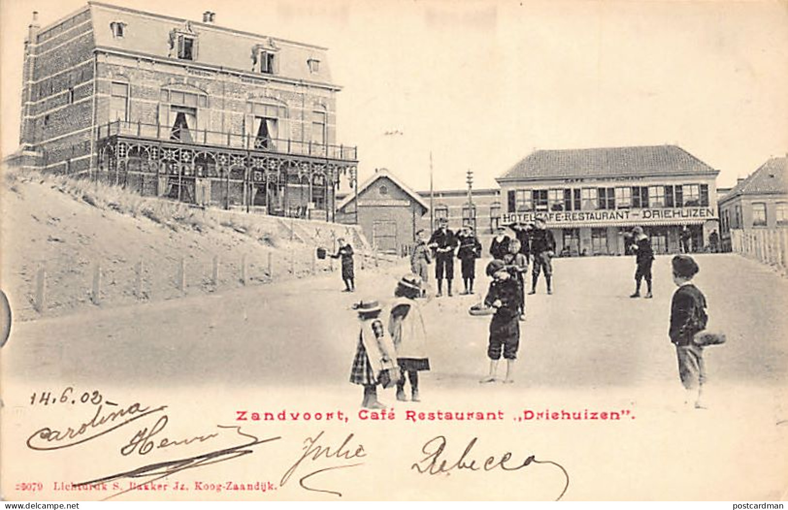 Nederland - ZANDVOORT - Café Restaurant Driehuizen