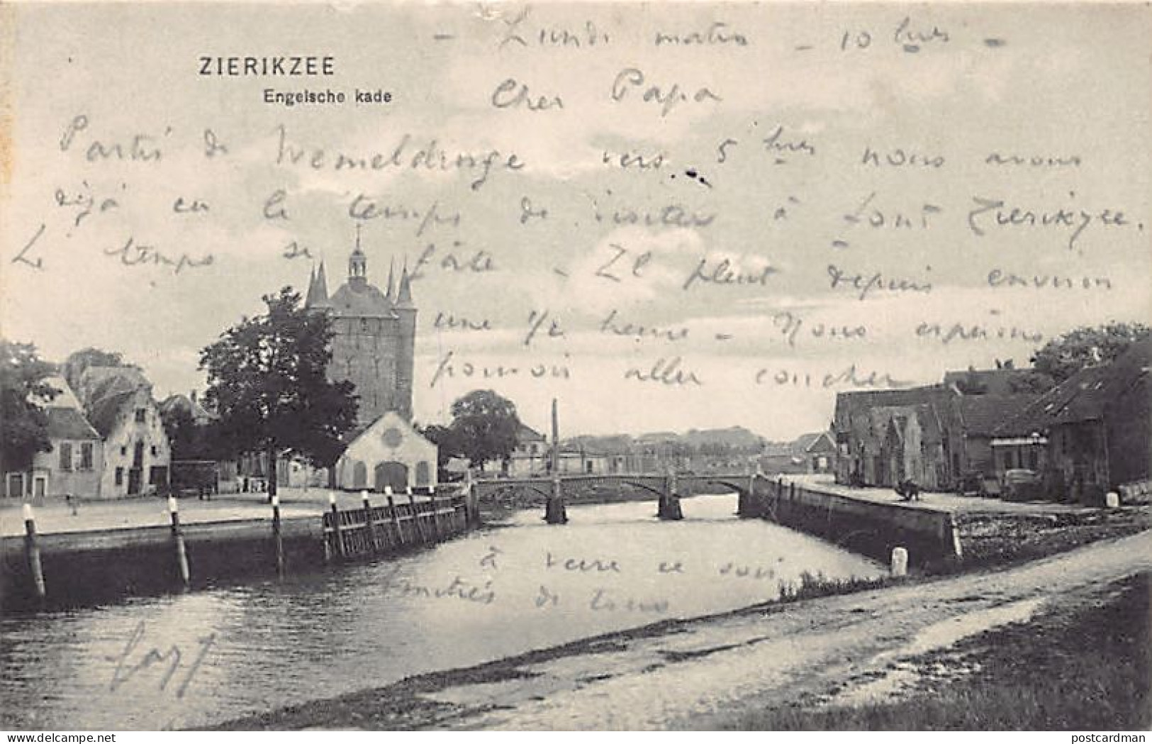 Nederland - ZIERIKZEE - Engelsche kade