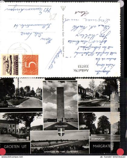 335733,Margraten Monument Bouwerkoel Dorpsplein Straßenansichten Mehrbildkarte