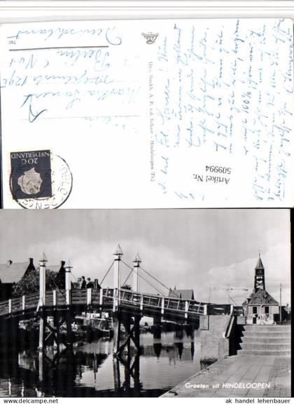 509994,Netherlands Hindeloopen Brücke Kapelle