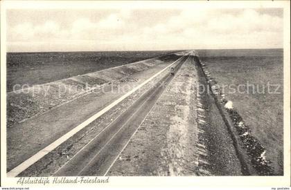 Afsluitdijk Holland Friesland