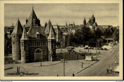 Amsterdam Niederlande Amsterdam Waaggebouw