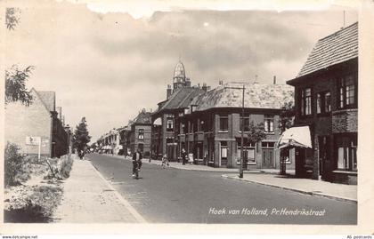 B560 Netherlands Hoek van Holland Pr Hendrikstraat Bicycle RPPC postcard
