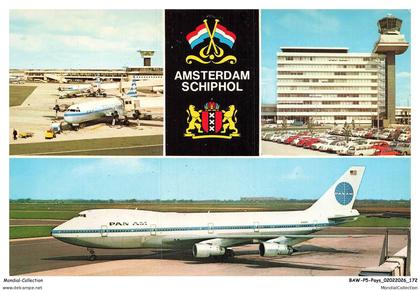 BAWP5-0516-PAYS-BAS - AMSTERDAM - Internationale luchthaven schiphol -