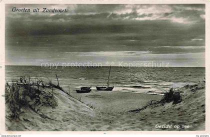 Bentveld Strand Duenen Meer Segelboote Nordsee Wellen