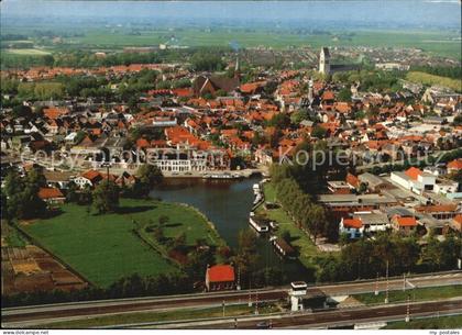 Bolsward Boalsert Fliegeraufnahme