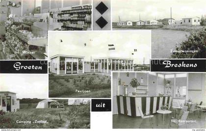 Breskens  Zeeland NL Int Winkel Zomerwoningen Paviljoen Camping Zeebad Int Resta