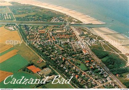 Cadzand Bad Zeeland NL Fliegeraufnahme