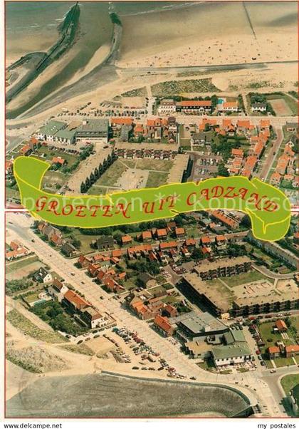 Cadzand Fliegeraufnahme