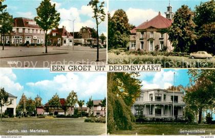 Dedemsvaart Markt Kerk Gemeentehuis Judith van Marlelaan