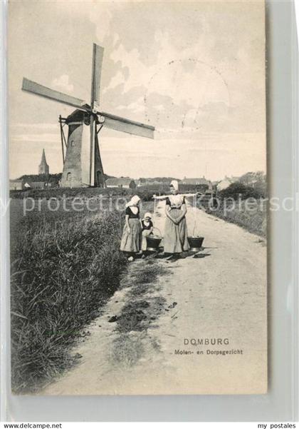 Domburg Molen en Dorpsgezicht