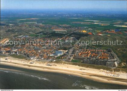 Egmond aan Zee Fliegeraufnahme