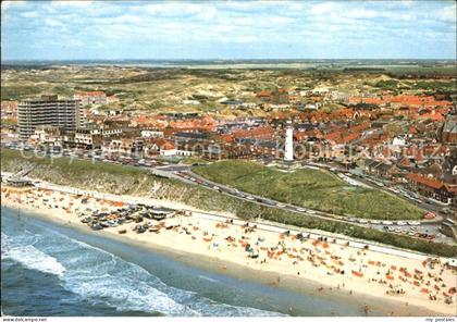 Egmond aan Zee Fliegeraufnahme