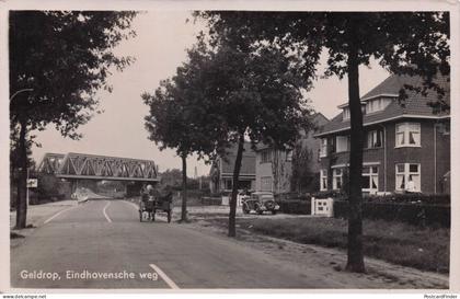 Eindhovensche Weg Geldrop North Brabant Holland Old RPC Postcard