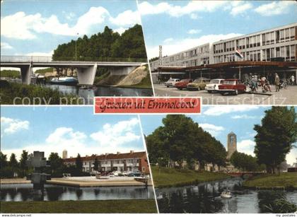 Emmeloord Teilansichten Bruecke Kirchturm