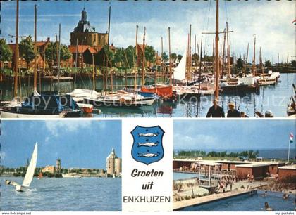 Enkhuizen Hafen Segelboote Schwimmbad