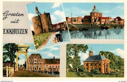 Enkhuizen Hebebruecke Kirche