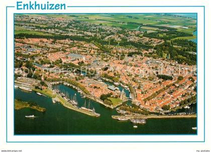 Enkhuizen NL Fliegeraufnahme