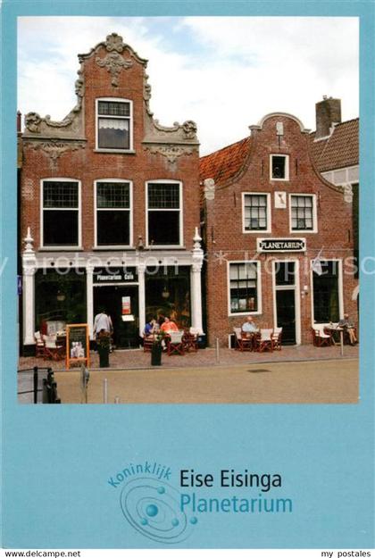 Franeker NL Gevel van het Eise Eisinga Planetarium