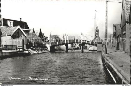 Hindeloopen Kanal Bruecke