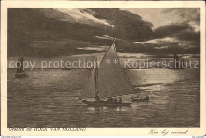 Hoek van Holland Zee Segelboote