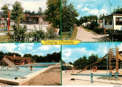 Kaatsheuvel A.N.W.B. Camping 'T Hoekske Bungalows Freibad Kinderspielplatz